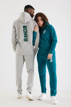 Logotrade promotional item image of: Iqoniq Torres recycled cotton hoodie undyed