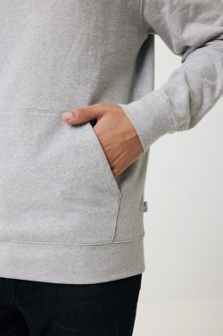 Logo trade business gift photo of: Iqoniq Torres recycled cotton hoodie undyed