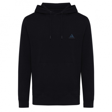 Logo trade promotional product photo of: Iqoniq Rila lightweight recycled cotton hoodie
