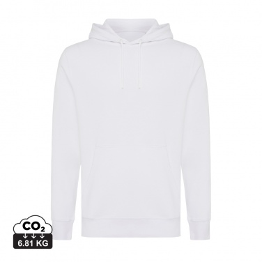 Logo trade promotional items image of: Iqoniq Rila lightweight recycled cotton hoodie