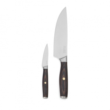 Logo trade promotional products image of: VINGA Tara RCS recycled steel chef's set