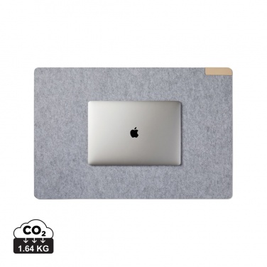 Logotrade promotional gifts photo of: VINGA Albon GRS recycled felt desk pad
