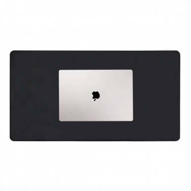 Logo trade corporate gifts image of: VINGA Timo PU RCS RPET desk pad