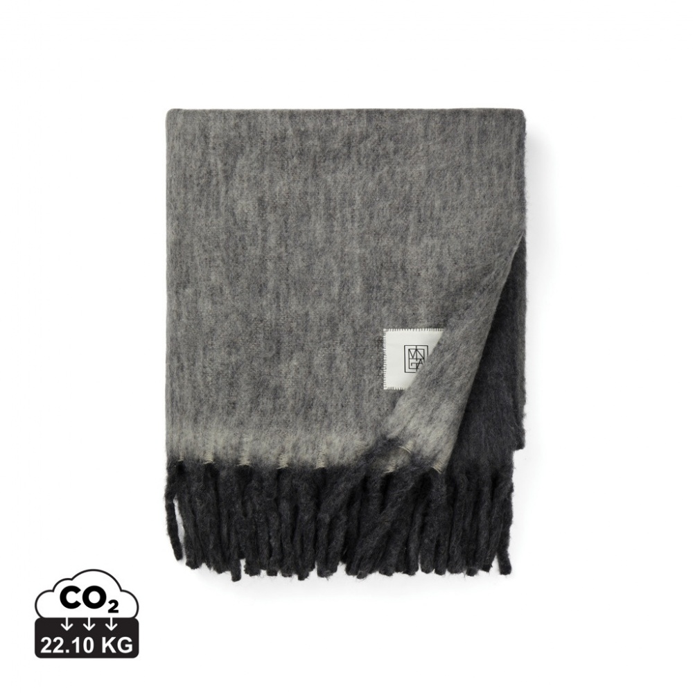 Logotrade promotional giveaway image of: Vinga Saletto wool blend blanket