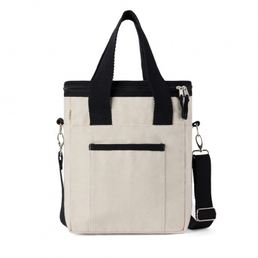 Logo trade business gifts image of: VINGA Volonne AWARE™ recycled canvas cooler tote bag