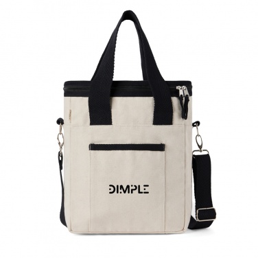 Logo trade promotional merchandise photo of: VINGA Volonne AWARE™ recycled canvas cooler tote bag