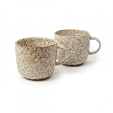 Logo trade promotional product photo of: VINGA Nuvem stoneware mug, 2 pcs set