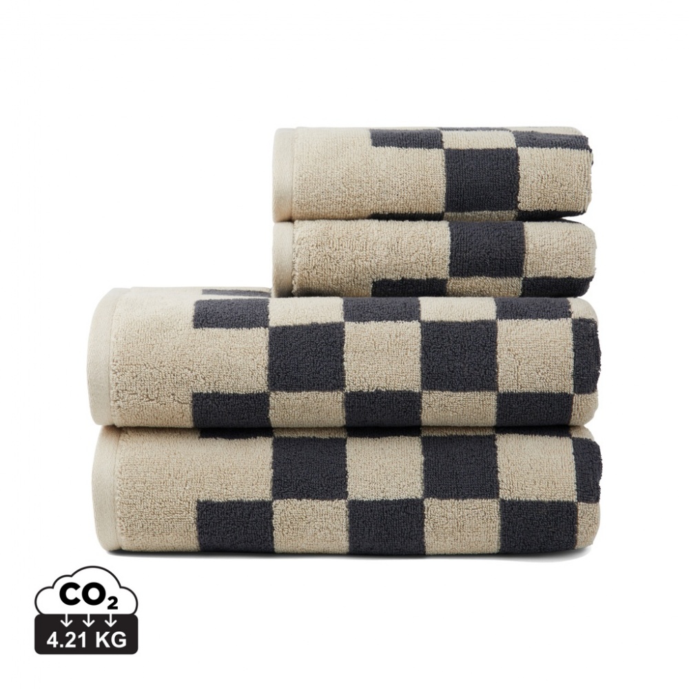 Logotrade corporate gift picture of: VINGA Elba OCS organic cotton towel, 4 pcs set
