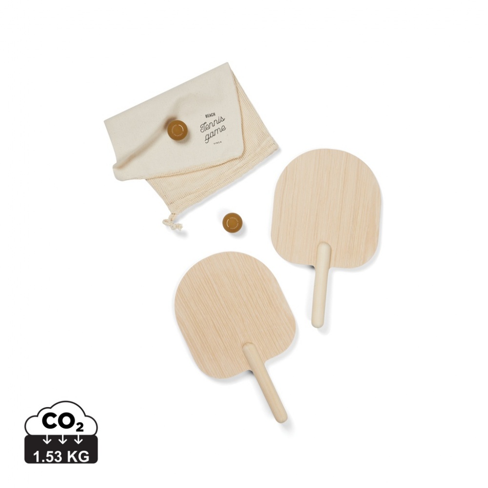 Logo trade promotional products picture of: VINGA Miro beach tennis game