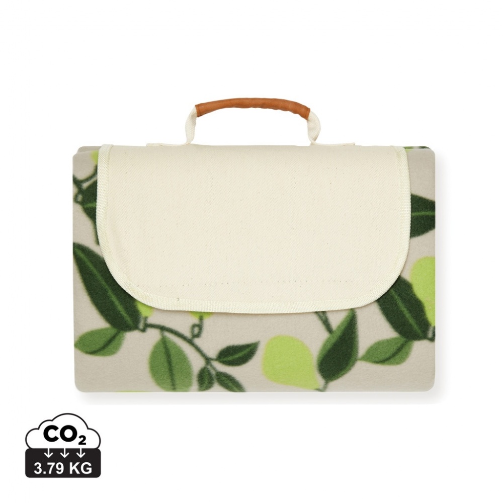 Logo trade promotional merchandise image of: VINGA Daya GRS RPET picnic blanket