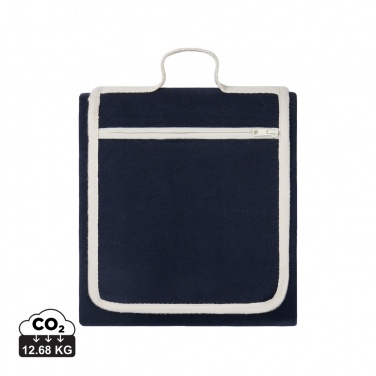 Logo trade promotional giveaways image of: VINGA Volonne AWARE™ recycled canvas picnic blanket