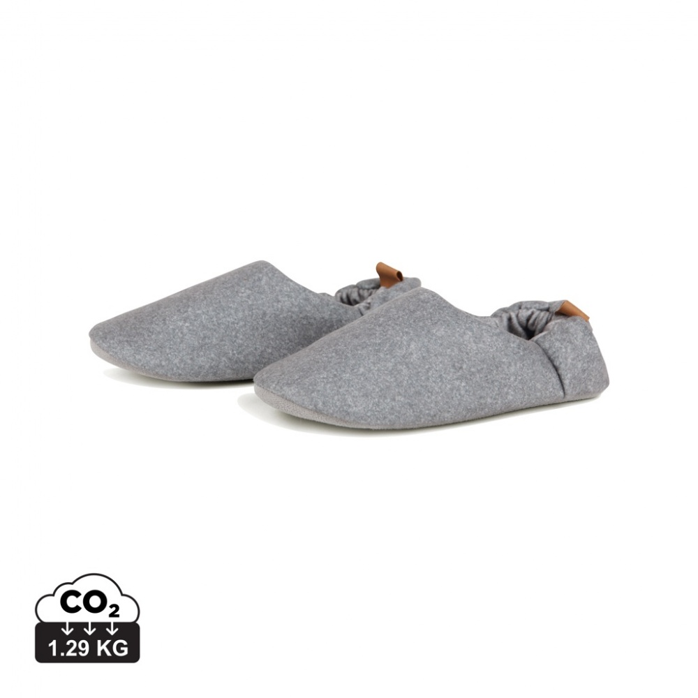 Logo trade promotional products image of: VINGA Moulton RCS RPET slippers S/M