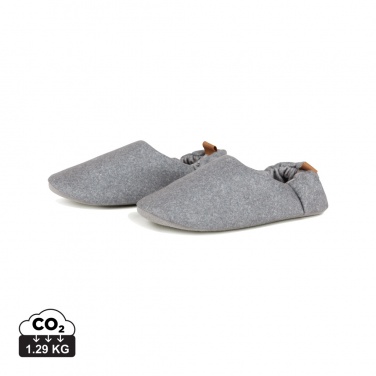 Logo trade corporate gifts image of: VINGA Moulton RCS RPET slippers S/M