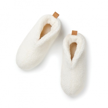 Logo trade advertising products image of: VINGA Santos RCS recycled pet cosy slippers