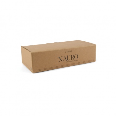 Logo trade promotional products image of: VINGA Nauro RCS recycled ABS table lamp