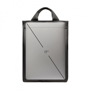 Logotrade promotional gift image of: VINGA Bermond RCS recycled PU backpack