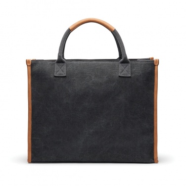 Logotrade promotional item image of: VINGA Bosler RCS recycled canvas office tote
