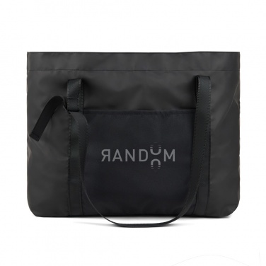 Logo trade promotional giveaways picture of: VINGA Livorno GRS recycled polyester maxi tote