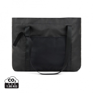 Logotrade promotional merchandise photo of: VINGA Livorno GRS recycled polyester maxi tote