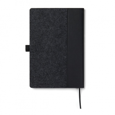Logotrade promotional giveaway picture of: VINGA Albon GRS recycled felt notebook