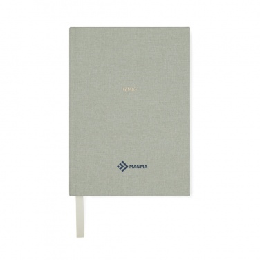 Logo trade business gifts image of: VINGA Mind GRS recycled paper journal