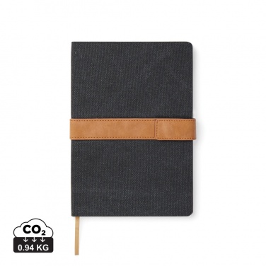 Logotrade promotional gift picture of: VINGA Bosler RCS recycled paper notebook