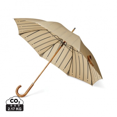 Logo trade corporate gifts picture of: VINGA Bosler AWARE™ recycled pet 23" umbrella