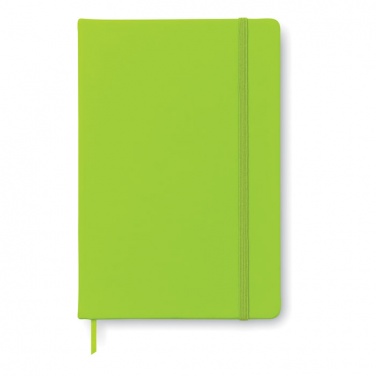 Logo trade promotional giveaway photo of: A5 notebook 96 plain sheets
