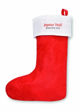 Logo trade promotional giveaway photo of: Christmas boot