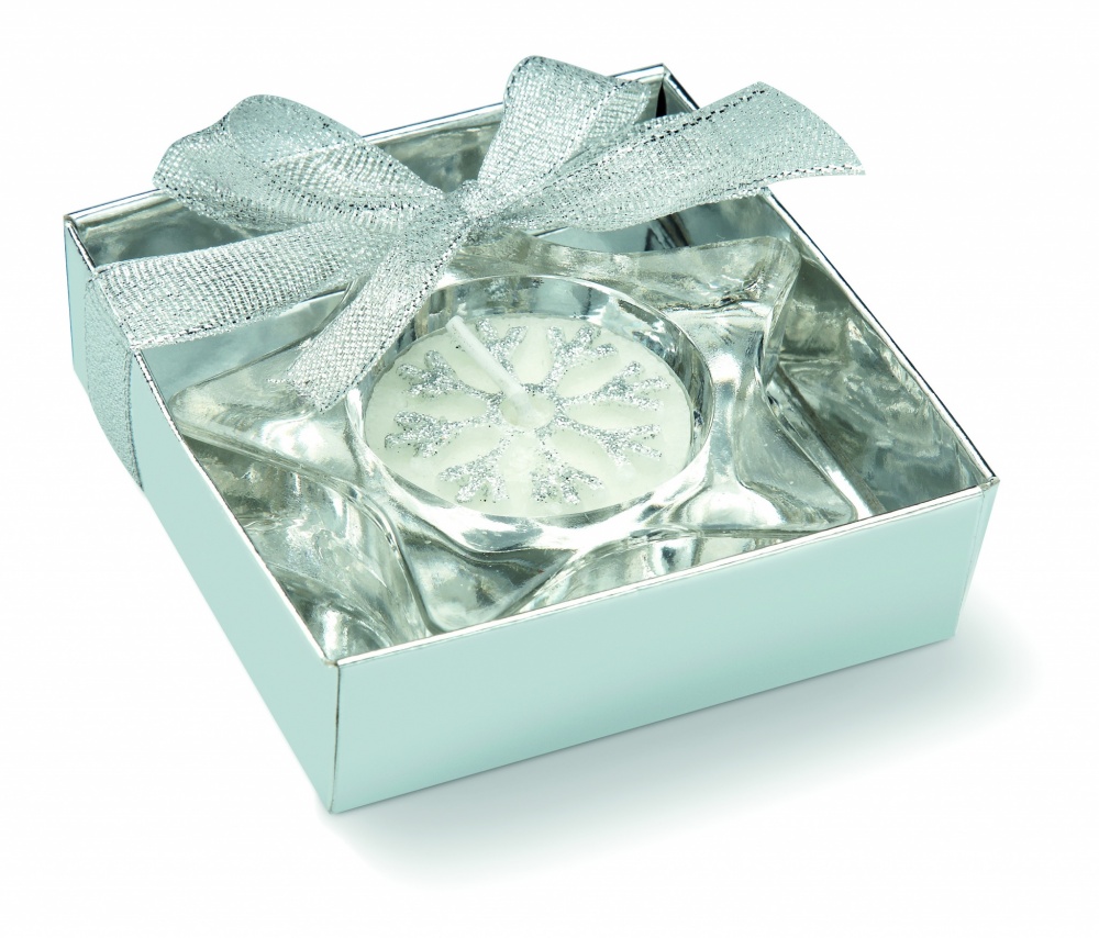 Logo trade corporate gifts picture of: Star shaped candle holder