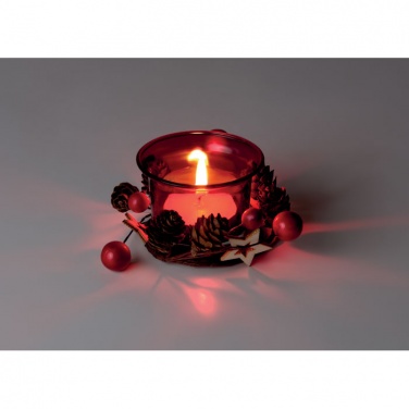 Logo trade promotional gift photo of: Christmas candle holder