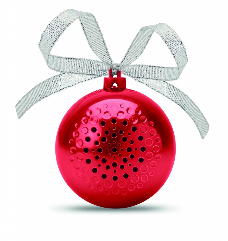 Logo trade corporate gifts image of: Speaker Christmas ball