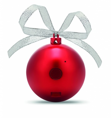 Logo trade promotional gift photo of: Speaker Christmas ball