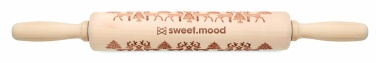 Logotrade promotional product picture of: Christmas pastry wooden rolling