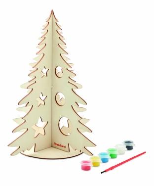 Logo trade advertising products picture of: DIY wooden Christmas tree