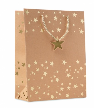 Logo trade advertising product photo of: Gift paper bag with pattern