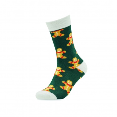 Logo trade corporate gifts picture of: Pair of Christmas socks M