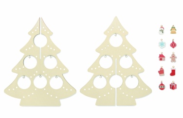 Logotrade promotional giveaways photo of: Wooden Xmas tree decoration