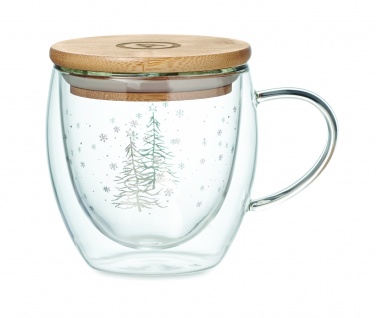 Logotrade promotional gift image of: Double wall borosilicate mug