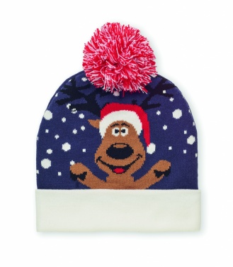 Logo trade promotional item photo of: Christmas knitted beanie