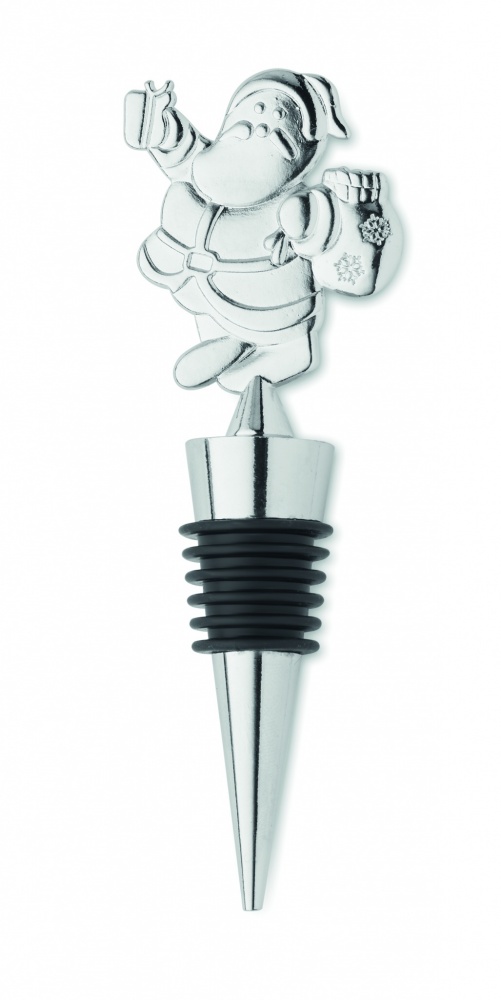 Logotrade corporate gifts photo of: Bottle stopper Christmas motif