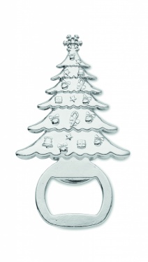 Logotrade promotional giveaway image of: Bottle opener Christmas motif