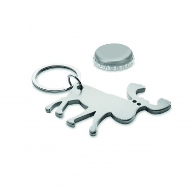 Logotrade corporate gifts photo of: Recycled aluminium key ring Pori
