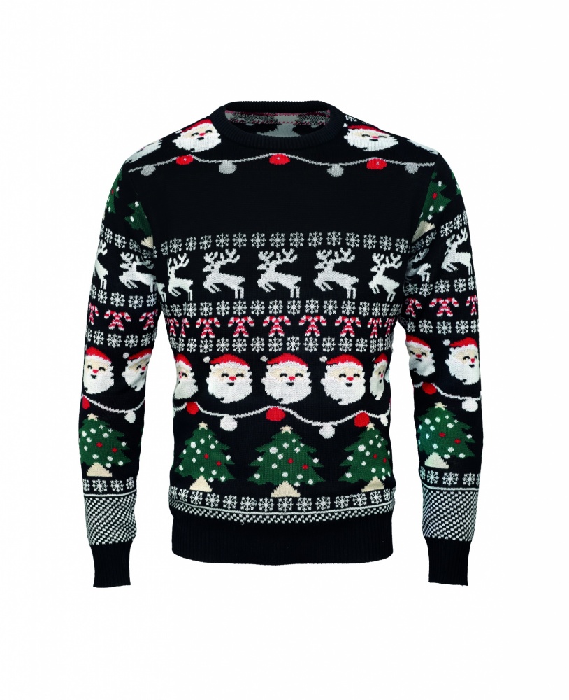 Logo trade promotional items image of: Christmas LED sweater S/M