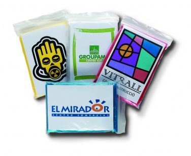 Logo trade promotional giveaways picture of: Foldable raincoat in polybag