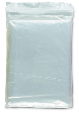 Logo trade promotional products image of: Foldable raincoat in polybag