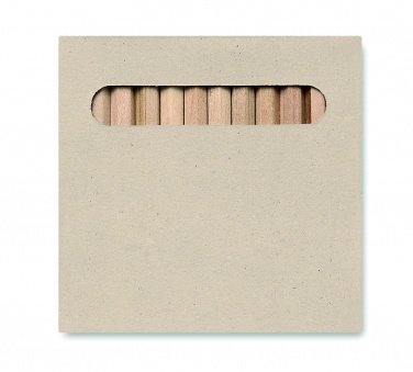 Logotrade promotional merchandise image of: 12 coloured pencils set