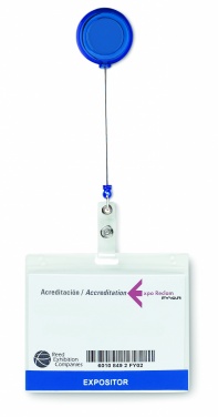 Logo trade advertising products picture of: Badge holder