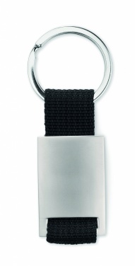 Logotrade promotional merchandise picture of: Metal rectangular key ring Espoo