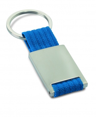 Logotrade promotional giveaways photo of: Metal rectangular key ring Espoo